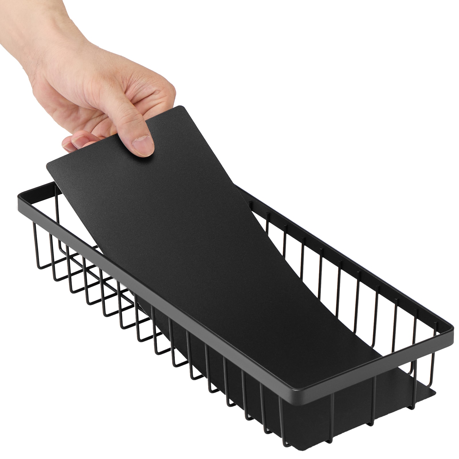 2-tier Pull Out Under Sink Cabinet Organizer Drawer Shelf Unit_voghion.com